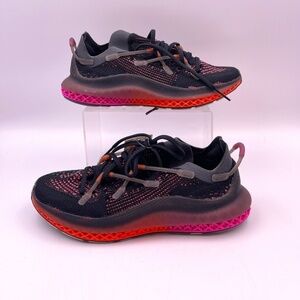 adidas Black and Pink Athletic Shoes